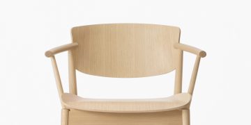 N01 Chair by Nendo for Fritz Hansen