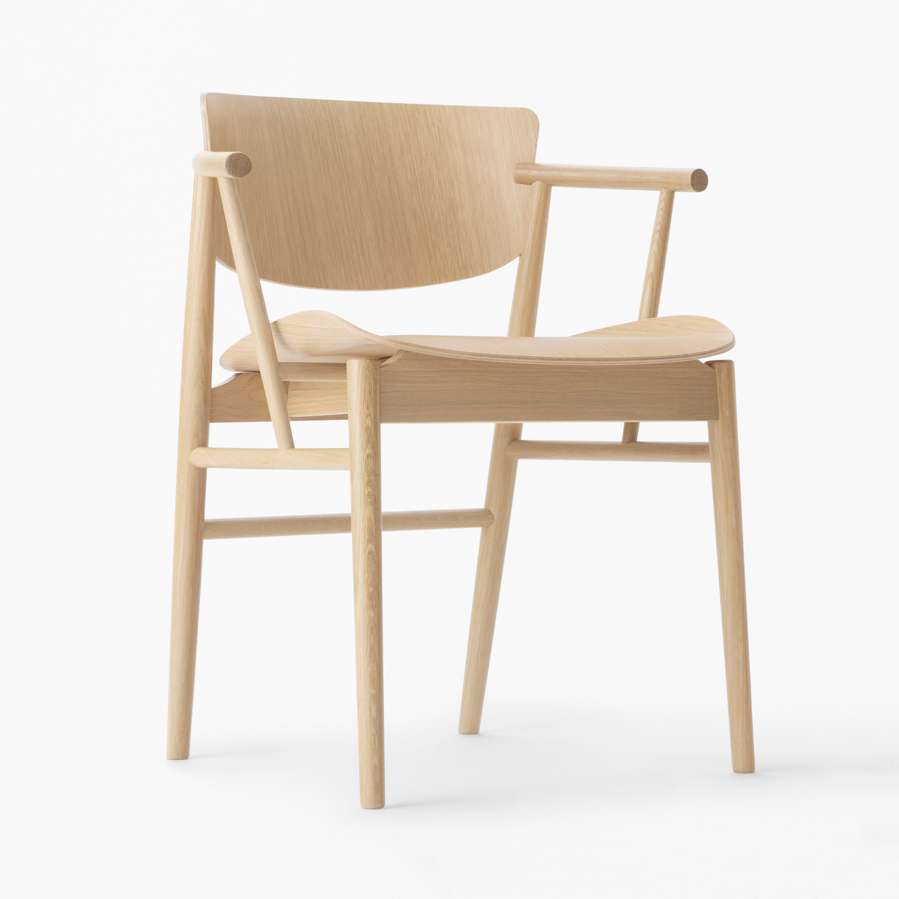 N01 Chair by Nendo for Fritz Hansen