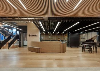 Yamaha Music Office in Melbourne, Australia by STUDIOMINT