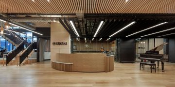 Yamaha Music Office in Melbourne, Australia by STUDIOMINT