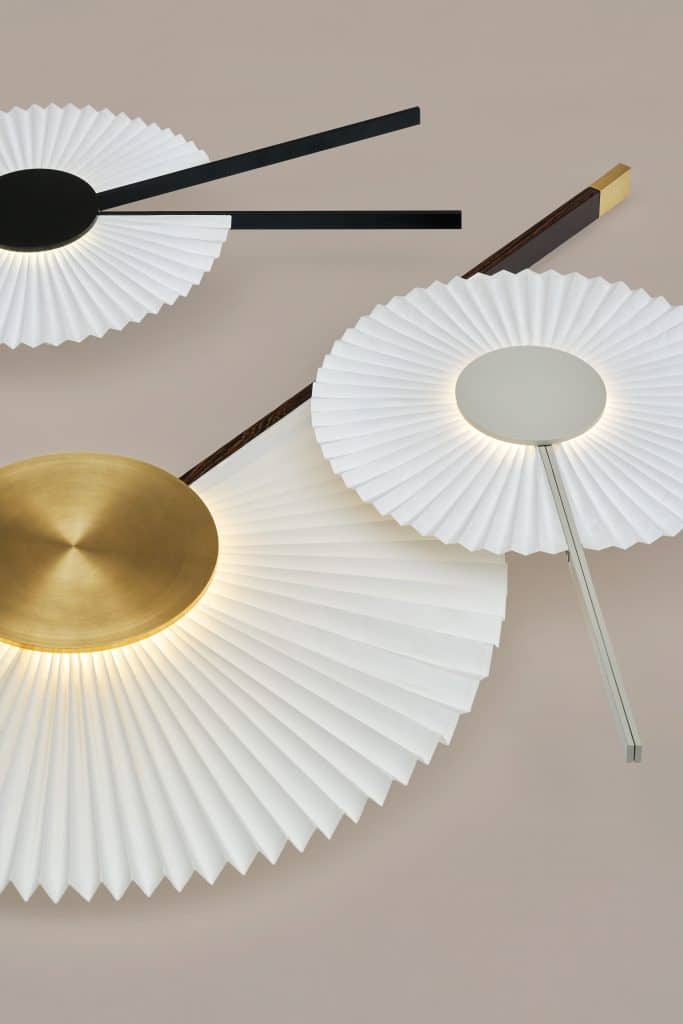 O l Wall Lamp by Hayoung Kim