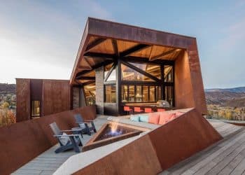Owl Creek Residence in Snowmass, Colorado by Skylab