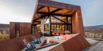 Owl Creek Residence in Snowmass, Colorado by Skylab