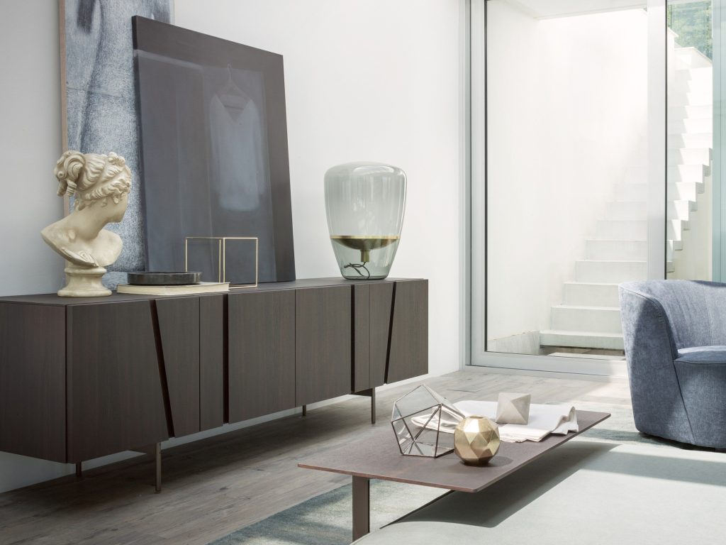 Picture Oak Sideboard by Cairoli & Donzelli for Lema