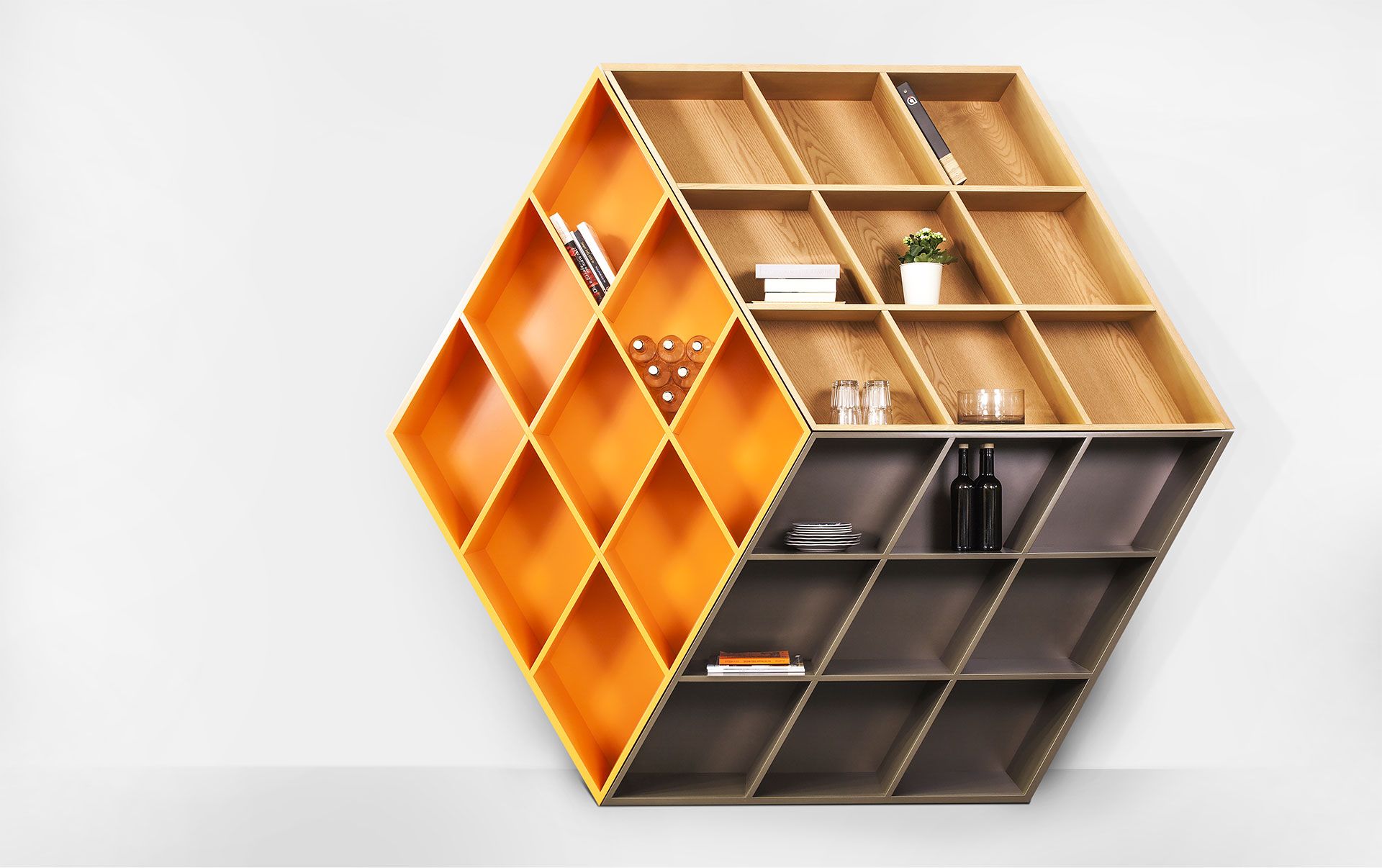 Rubika Bookcase by George Bosnas