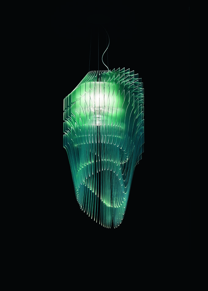 Avia Edition Сhandelier by Zaha Hadid Design, Slamp