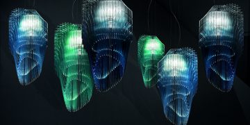 Avia Edition Сhandelier by Zaha Hadid Design, Slamp