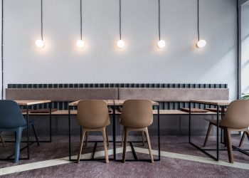 Soto- a café-bar in Bucharest, Romania by 441 Design Studio