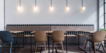Soto- a café-bar in Bucharest, Romania by 441 Design Studio