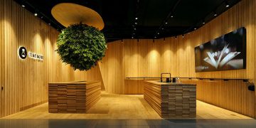 Time More Cafe in Shanghai, China by Robot 3 Studio