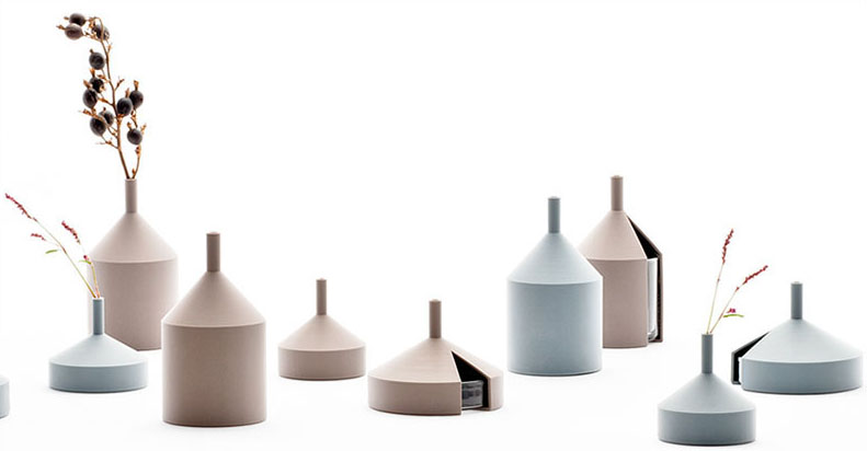Unfinished Vases by Kazuya Koike for Doogdesign