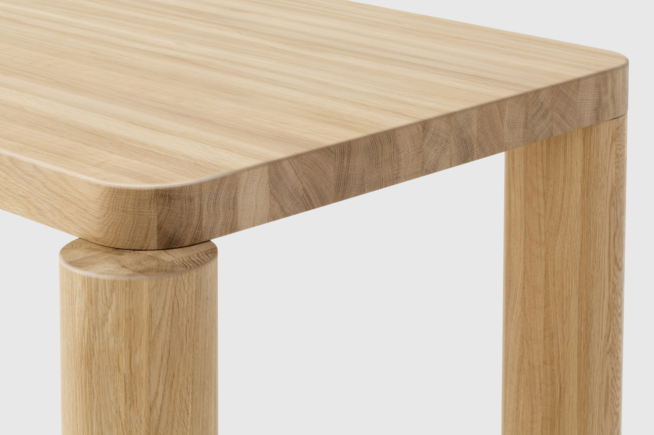 Offset Dining Table by Philippe Malouin for Resident