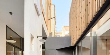 Old Book Warehouse Converted in Barcelona, Spain by Mas-Aqui Architecture & Interior Design