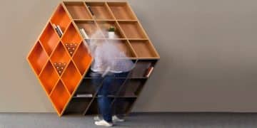 Rubika Bookcase by George Bosnas
