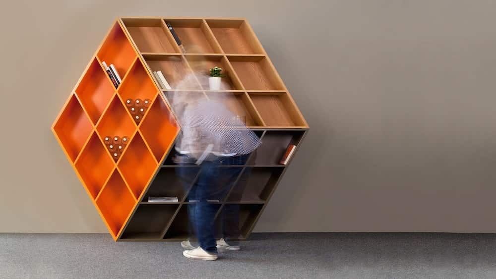 Rubika Bookcase by George Bosnas