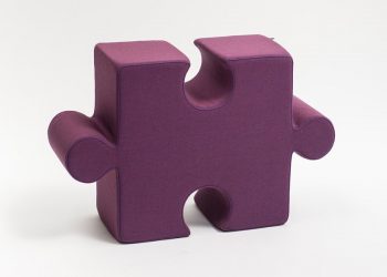BuzziPuzzle Pouf by BuzziSpace