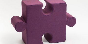 BuzziPuzzle Pouf by BuzziSpace