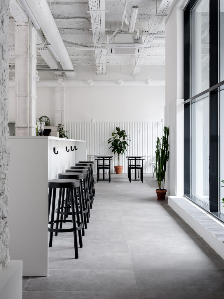 Bloom-n-Brew in Moscow, Russia by Maxim Maximov from Asketik Studio