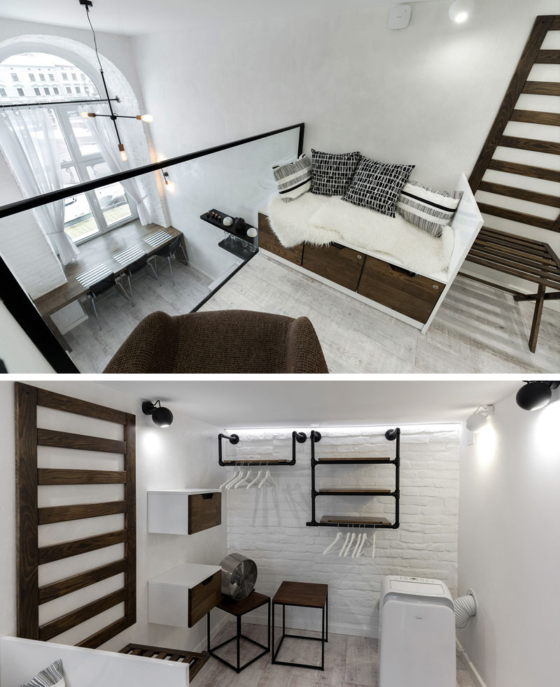 Distinctly Black And White Apartment in Lviv, Ukraine by O.M.Shumelda