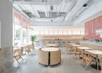 Genshang Restaurant in Shanghai, China by OFFICE COASTLINE
