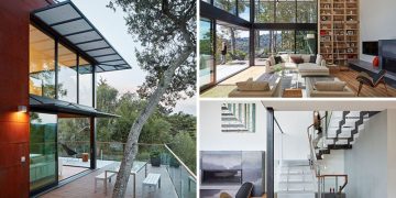 The HillSide House in Mill Valley, California by Zack | de Vito Architecture + Construction