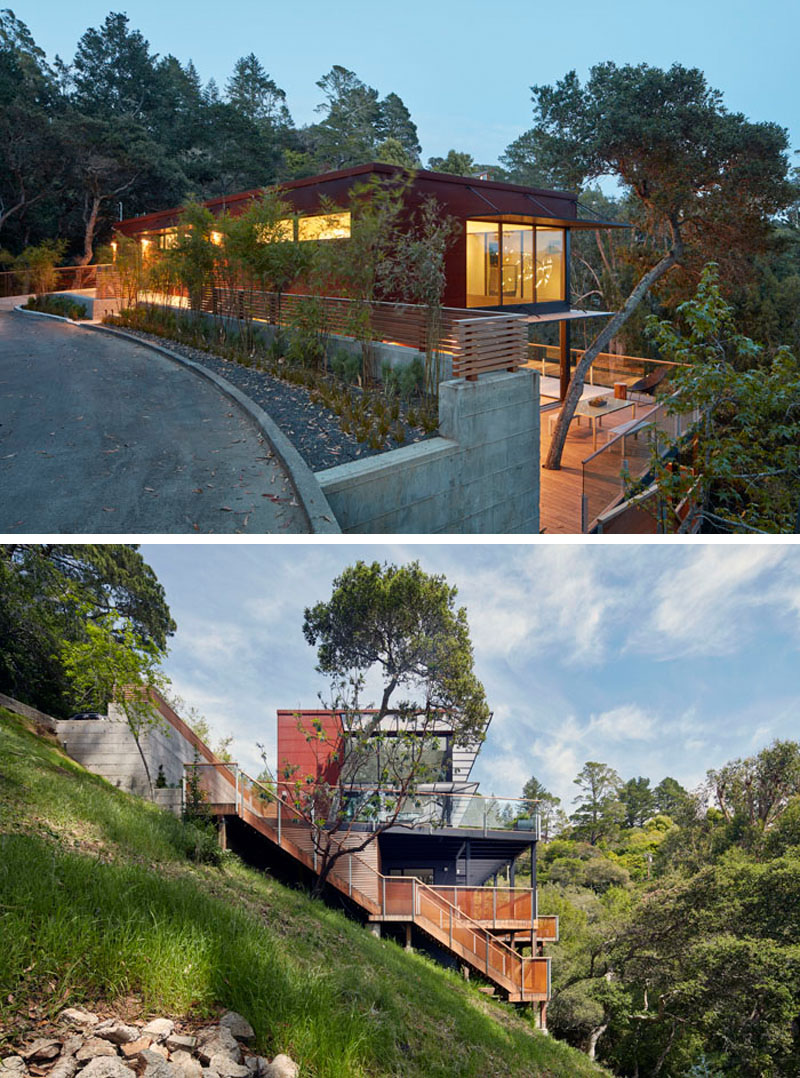 The HillSide House in Mill Valley, California by Zack | de Vito Architecture + Construction