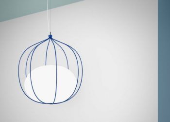 Hoop lamp by Front