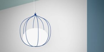 Hoop lamp by Front