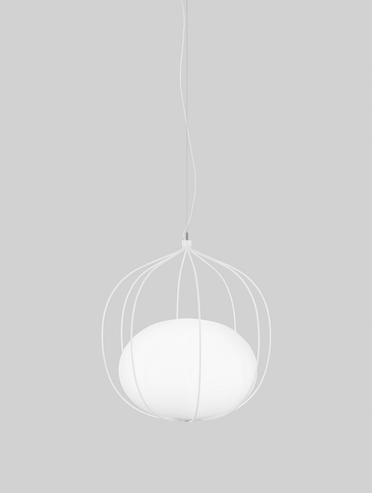 Hoop lamp by Front