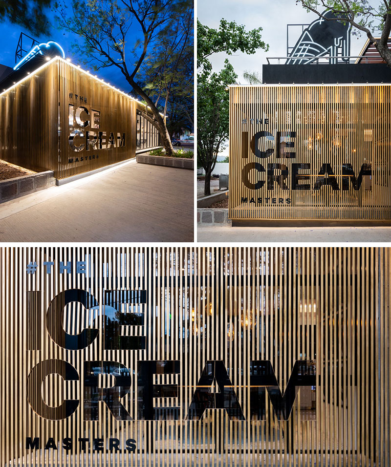 Lucciano’s Ice Cream Café In Argentina by FERRO & ASSOC. Architects