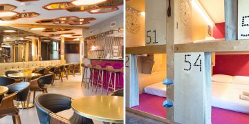Pangea Pod Hotel in Whistler, Canada by Bricault Design