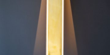 Portal Lamp by Mark Kinsley and Leigh Staten with Karice for Lake + Wells