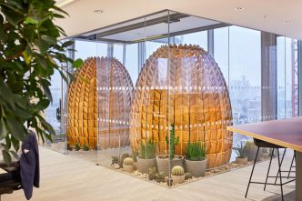 ‘Regeneration Pods’ is a Place for Employees to Relax and Meditate