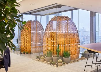 ‘Regeneration Pods’ is a Place for Employees to Relax and Meditate