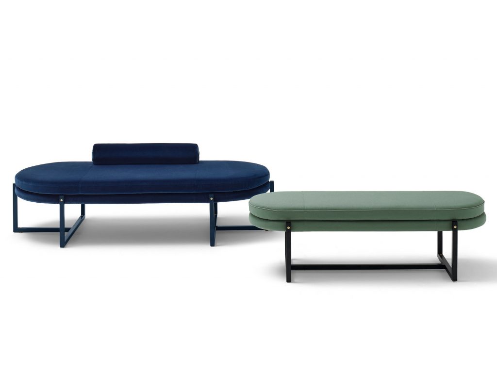 Sigmund bench, daybed by STUDIO ASAÏ
