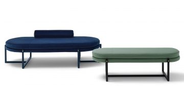 Sigmund bench, daybed by STUDIO ASAÏ