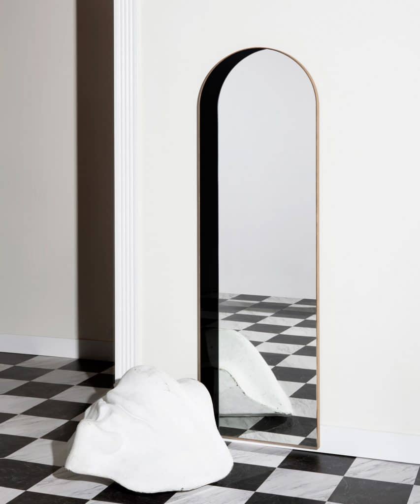 Slim Archway Mirror by Bower