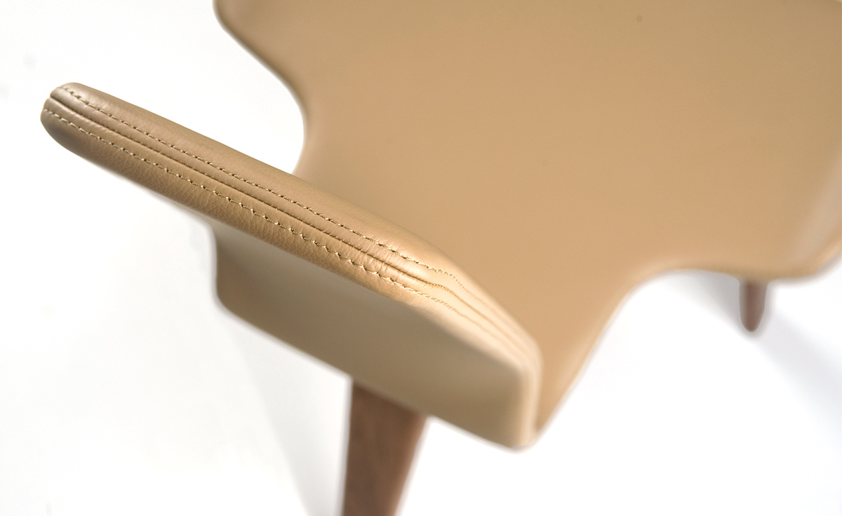 Tapas 348s Upholstered Dining Chair by Matthew Hilton for De La Espada