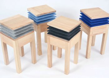 Xia Stool by Soraia Gomes Teixeira, Burel Mountain Originals