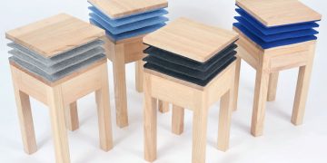 Xia Stool by Soraia Gomes Teixeira, Burel Mountain Originals