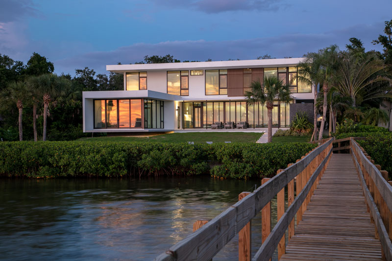 The SeaThru House by Sweet Sparkman Architects