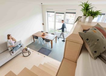Timber Loft by Heren 5 Architects in Buiksloterham, Amsterdam, The Netherlands