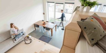Timber Loft by Heren 5 Architects in Buiksloterham, Amsterdam, The Netherlands