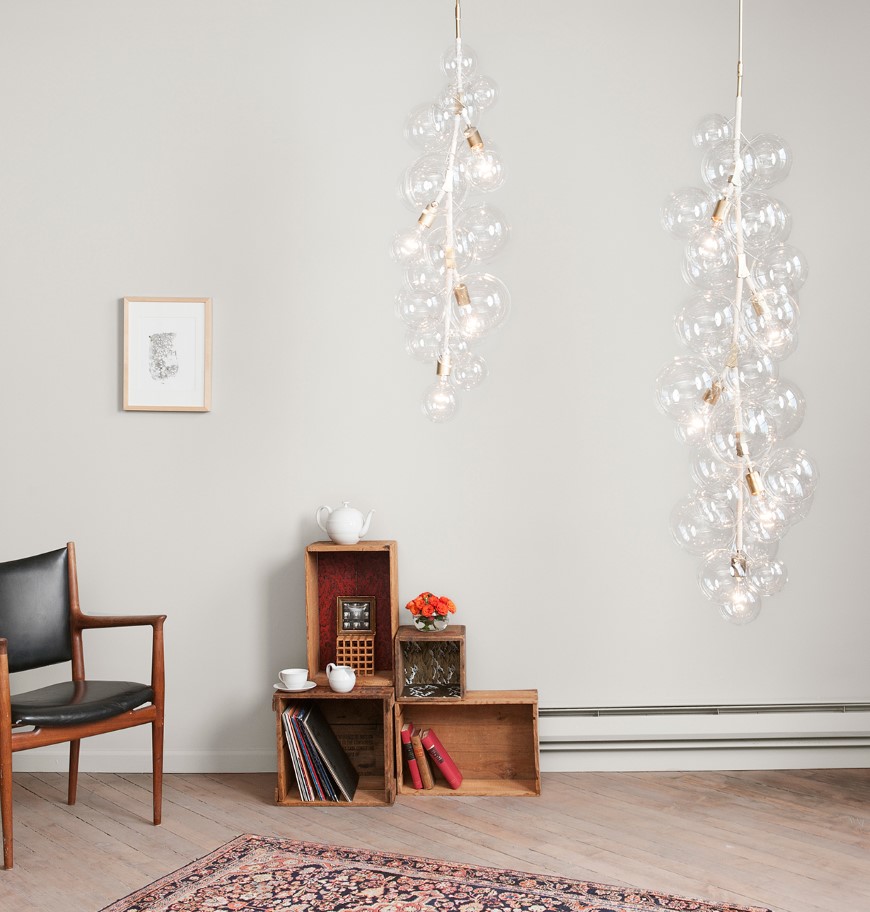 Bubble Chandeliers by Pelle Designs in Brooklyn, NY, USA