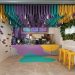 Bubble Tea Shop with a Striking Ceiling Installation in Melbourne, Australia