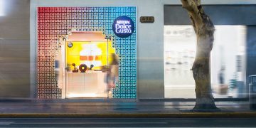 Creative Retail Facade by SODA Architects in Shanghai, China