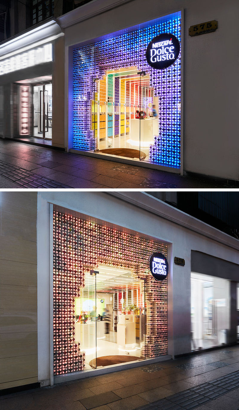 Creative Retail Facade by SODA Architects in Shanghai, China