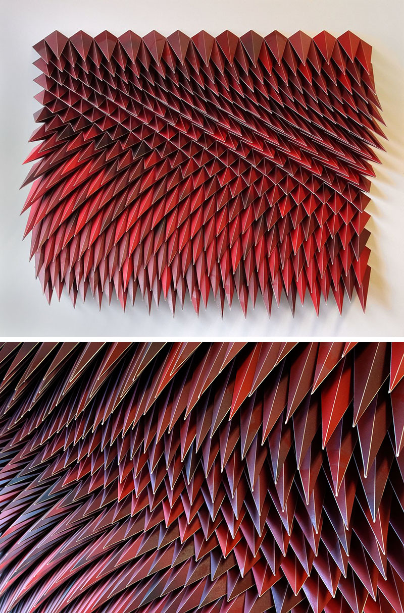 The Colorful Paper Sculptures by Matt Shlian