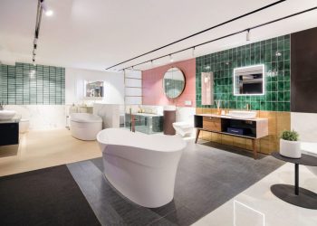 Colourliving Showroom by Lim + Lu in Wanchai, Hong Kong