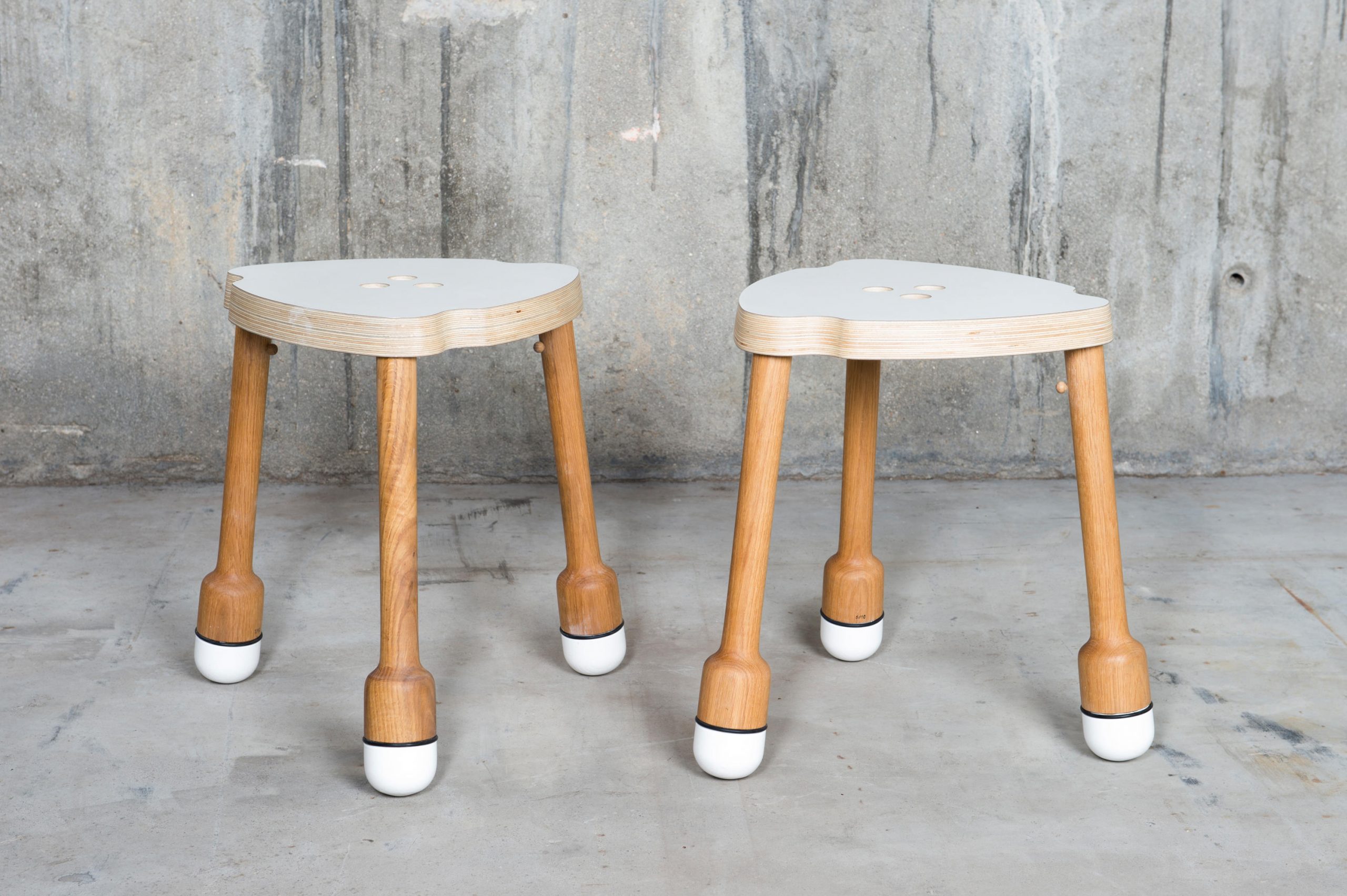Crick Stool by QoWood